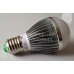 หลอด LED ขนาด 5W 24VDC แสงสีขาว อลูมิเนียม ขั้วE27 